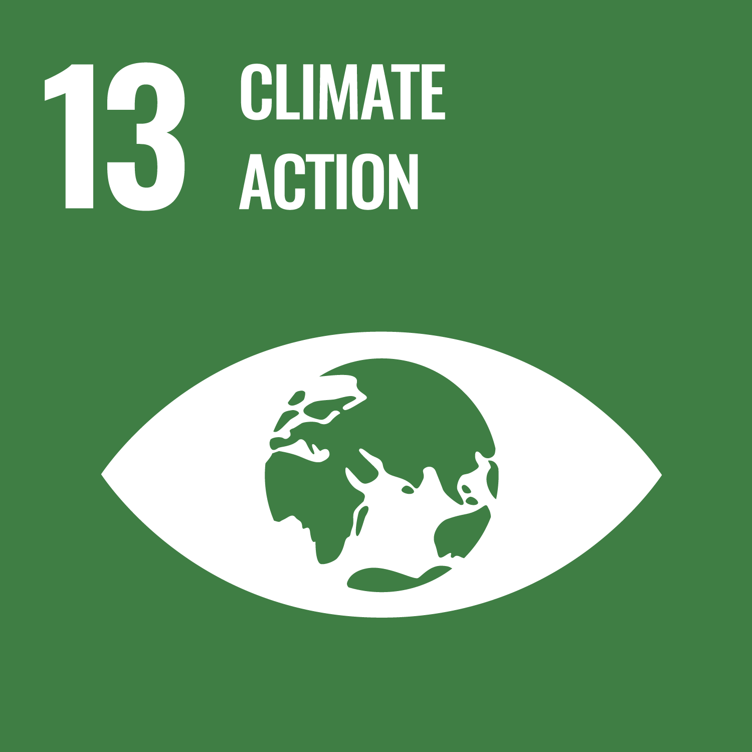 Sustainable Development Goal 13 logo: Climate action