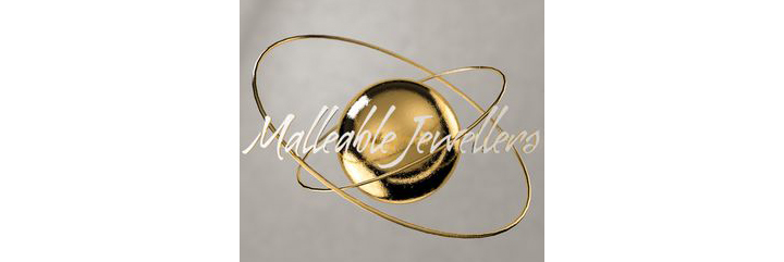 Malleable Jewellers brand logo.