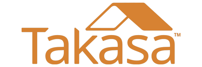 Takasa brand logo.