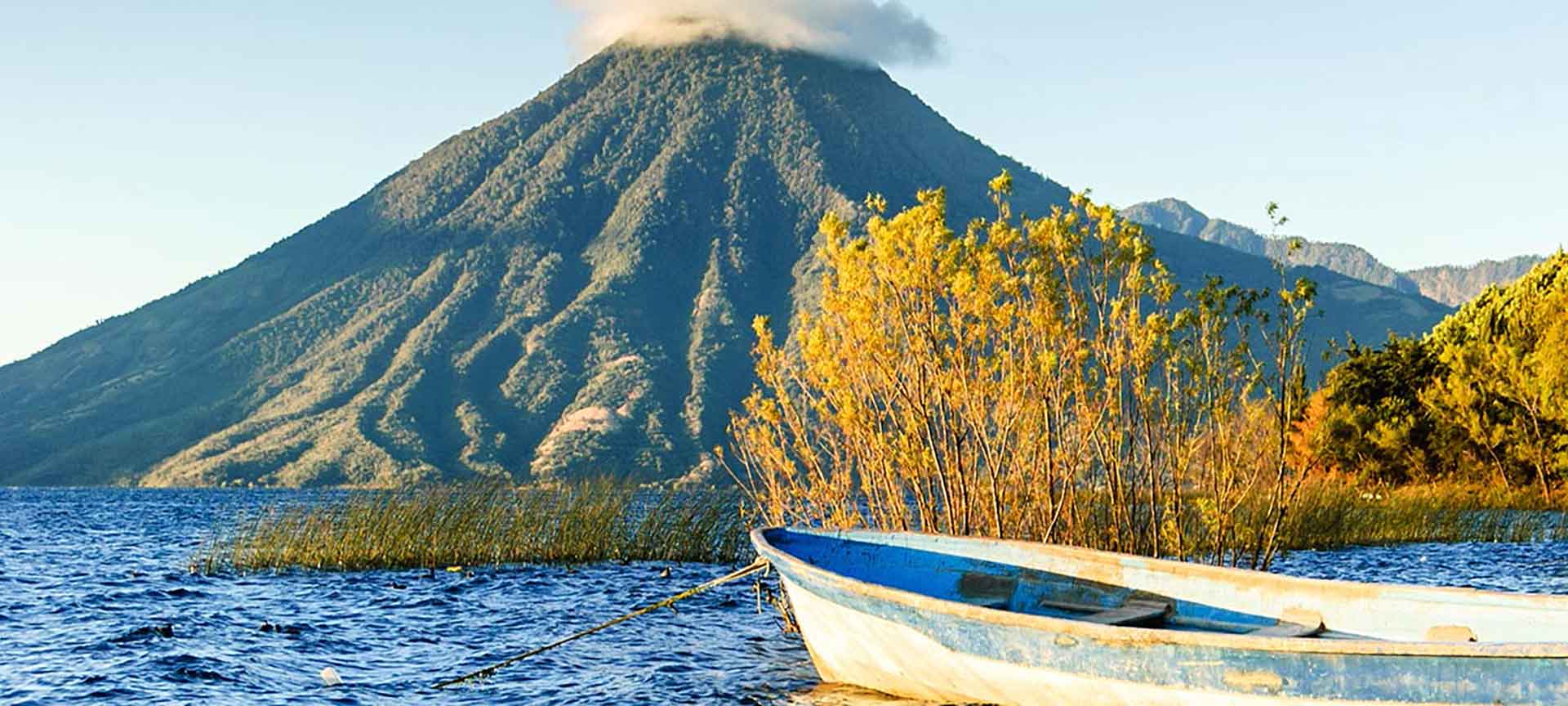 Mountain and water in Guatemala