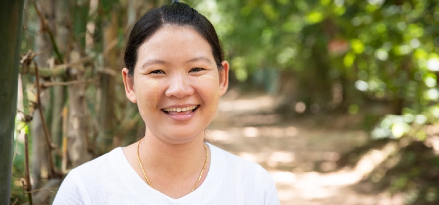 Ma Hla Hla, a public health supervisor is breaking down barriers to health access.