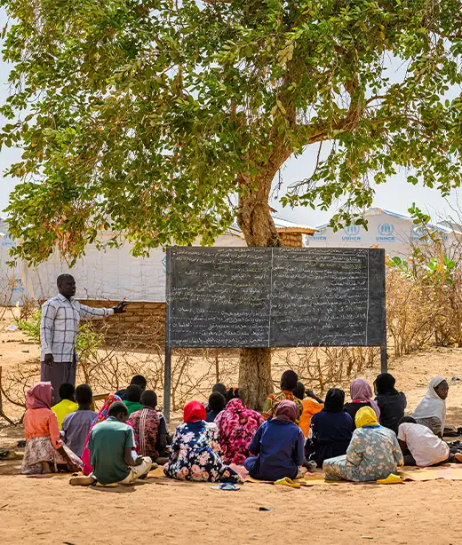 5 per cent of all funds is used on support and accountability