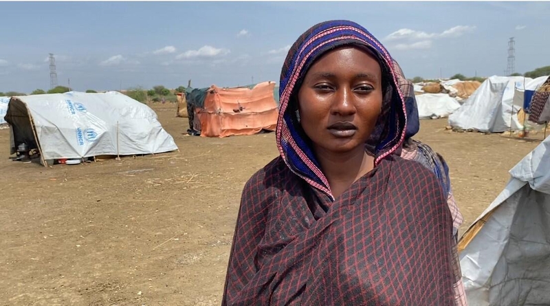 After fleeing armed conflict in Sudan, then living two years in this camp, Zahra expresses concern about the lack of education for children growing up here.     