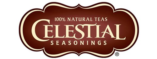 Celestial Seasonings 100%25 Natural Teas brand logo.